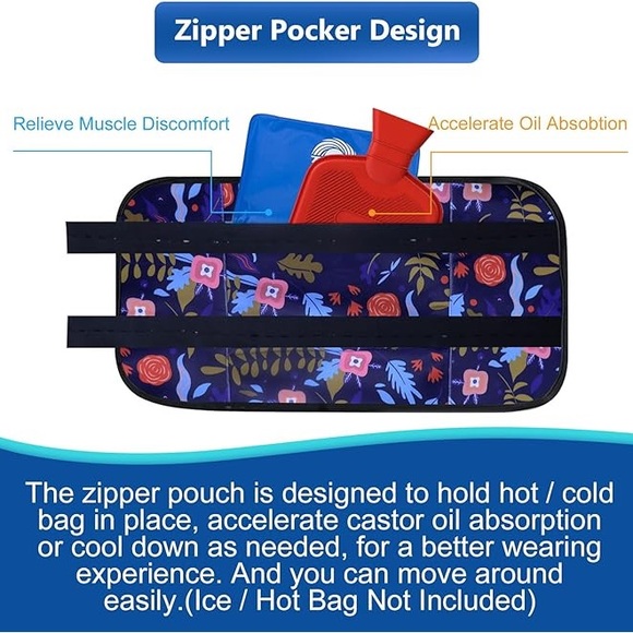 NEW CASTOR OIL ADJUSTABLE PACK WRAP KIT - Picture 6 of 6